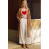 image:imageArachampCloz Womens Wool Blend Sweater Soft Turtleneck AllSeason Casual Tank 2026Peach Pink