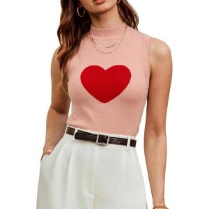 image:imageArachampCloz Womens Wool Blend Sweater Soft Turtleneck AllSeason Casual Tank 2026Peach Pink
