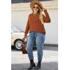 image:imageArachampCloz Womens Plus Size Wool Blend Sweater Fall Long Sleeve Tops 2025Caramel