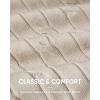 image:imageArachampCloz Womens Wool Blend Knit Spring Summer Business Casual Lightweight Short Sleeve Sweater Pullover 2026Cable Knitapricot