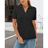 image:imageArachampCloz Womens Wool Blend Knit Spring Summer Business Casual Lightweight Short Sleeve Sweater Pullover 2026Cable Knitcable Knitblack