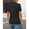 image:imageArachampCloz Womens Wool Blend Knit Spring Summer Business Casual Lightweight Short Sleeve Sweater Pullover 2026Cable Knitcable Knitblack