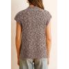 image:imageArachampCloz Womens Cotton Blend Cap Sleeve Side Slit Sweater Vest Fall Casual Tops 2025White Brown