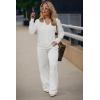 image:imageArachampCloz Womens Soft Cropped Cardigan Casual Lightweight Shrug Sweater TopsWhite