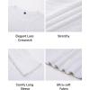 image:imageArachampCloz Womens Spring Summer Scalloped Short Sleeve Tops Textured ShirtsBwhite