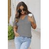image:imageArachampCloz Womens Wool Blend Spring Summer Lightweight Business Casual Sweater Tops 2026Grey