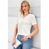 image:imageArachampCloz Womens Wool Blend Spring Summer Lightweight Business Casual Sweater Tops 2026Offwhite
