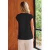 image:imageArachampCloz Womens Wool Blend V Neck Button Down Summer Business Casual Sweater Vests 2026Black