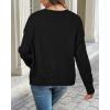 image:imageArachampCloz Womens Cozy Cotton Tie Front Fall Trendy Bow Cardigan Sweaters 2025Black