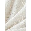 image:imageArachampCloz Womens Crochet Swim Cover Up Linen Blend Open Front Beach Oversized Outfits 2026White