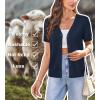 image:imageArachampCloz Womens Wool Blend Business Casual Cardigan Sweaters TopsNavy