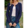 image:imageArachampCloz Womens Wool Blend Button Up Spring Business Cardigan Tops Outfits 2026Navy