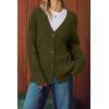 image:imageArachampCloz Womens Wool Blend Chunky Knit Winter Cardigan Sweaters OutfitsArmy Green