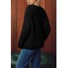 image:imageArachampCloz Womens Wool Blend Chunky Knit Winter Cardigan Sweaters OutfitsBlack