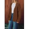 image:imageArachampCloz Womens Wool Blend Chunky Knit Winter Cardigan Sweaters OutfitsBrown