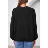 image:imageArachampCloz Womens Wool Blend Oversized Cardigan Sweaters Button Down Casual ClothingBlack
