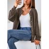 image:imageArachampCloz Womens Wool Blend Oversized Cardigan Sweaters Button Down Casual ClothingCoffee