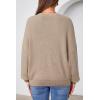image:imageArachampCloz Womens Wool Blend Oversized Cardigan Sweaters Button Down Casual ClothingDark Apricot