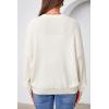 image:imageArachampCloz Womens Wool Blend Oversized Cardigan Sweaters Button Down Casual ClothingOffwhite