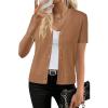 image:imageArachampCloz Womens Wool Blend Business Casual Cardigan Sweaters TopsMocha Mousse