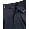 image:imageArachampCloz Womens Linen Blend High Waist Business Casual Wide Leg Shorts 2026Navy
