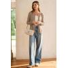 image:imageArachampCloz Womens Wool Blend Lightweight Spring Business Casual Cardigan Sweaters TopsCamel