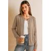 image:imageArachampCloz Womens Wool Blend Lightweight Spring Business Casual Cardigan Sweaters TopsCamel