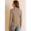 image:imageArachampCloz Womens Wool Blend Lightweight Spring Business Casual Cardigan Sweaters TopsCamel