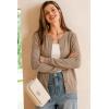 image:imageArachampCloz Womens Wool Blend Lightweight Spring Business Casual Cardigan Sweaters TopsCamel