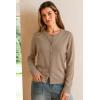 image:imageArachampCloz Womens Wool Blend Lightweight Spring Business Casual Cardigan Sweaters TopsCamel