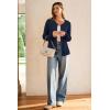 image:imageArachampCloz Womens Wool Blend Lightweight Spring Business Casual Cardigan Sweaters TopsNavy
