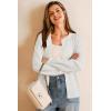 image:imageArachampCloz Womens Wool Blend Lightweight Spring Business Casual Cardigan Sweaters TopsOffwhite