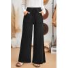 image:imageArachampCloz Womens 2025 Spring Sweater Pants Wide Leg Elastic High Waist Cute Casual Flowy Lounge Winter Knit Trousers PocketsBlack