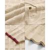 image:imageArachampCloz Womens Summer Fall Lightweight Tops Short Sleeve Dressy BlouseApricot and Dark Red