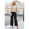 image:imageArachampCloz Womens Summer Fall Lightweight Tops Short Sleeve Dressy BlouseLight Apricot