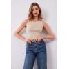 image:imageArachampCloz Womens Wool Blend Sweaters Non See Through AllSeason Business Casual Tank 2026Apricot