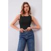 image:imageArachampCloz Womens Wool Blend Sweaters Non See Through AllSeason Business Casual Tank 2026Black