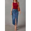 image:imageArachampCloz Womens Wool Blend Sweaters Non See Through AllSeason Business Casual Tank 2026Cburgundy Red