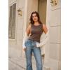 image:imageArachampCloz Womens Wool Blend Sweaters Non See Through AllSeason Business Casual Tank 2026Coffee