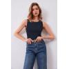 image:imageArachampCloz Womens Wool Blend Sweaters Non See Through AllSeason Business Casual Tank 2026Dark Navy