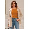 image:imageArachampCloz Womens Wool Blend Sweaters Non See Through AllSeason Business Casual Tank 2026Light Caramel