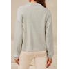 image:imageArachampCloz Womens 100 Cotton Sweaters Spring Summer Casual Relaxed Fit Cozy Sweatshirt Tops 2026Beige Grey Heather