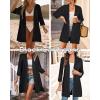 image:imageArachampCloz Womens Lightweight Summer Beach Kimonos CardiganBlack