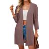 image:imageArachampCloz Womens Lightweight Summer Beach Kimonos CardiganBrown