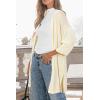 image:imageArachampCloz Womens Lightweight Summer Beach Kimonos CardiganCream White