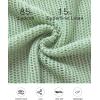 image:imageArachampCloz Womens Linen Summer Fall Lightweight Crochet Tops Beach Cover Up 2025Green