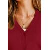 image:imageArachampCloz Womens Wool Blend Business Casual Cardigan Sweaters TopsBurgundy