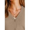 image:imageArachampCloz Womens Wool Blend Business Casual Cardigan Sweaters TopsCamel