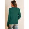 image:imageArachampCloz Womens Wool Blend Business Casual Cardigan Sweaters TopsDark Green