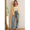 image:imageArachampCloz Womens Wool Blend Business Casual Cardigan Sweaters TopsYellow